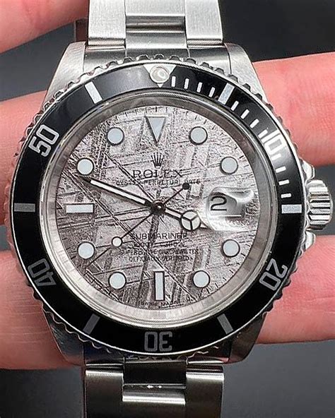 submariner meteorite dial